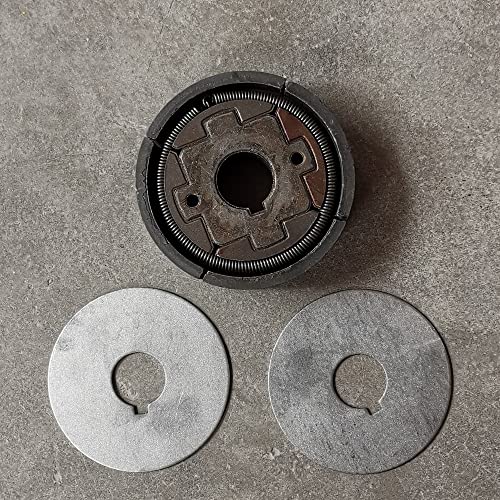 Paquete de 3 embragues EH12 de 24MM de Grosor ID 20MM for Subaru Robin EH12 ID: 20 MM OD: 78,5mm (Tenga en Cuenta el diámetro del Agujero 20mm)