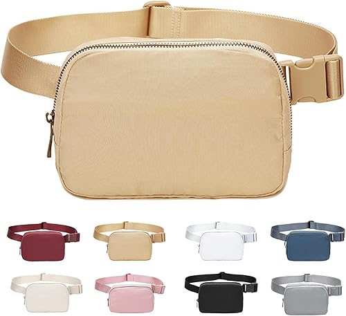 Riñonera con correa ajustable, cangurera cruzada para mujer, riñonera de moda, mini bolsa de cintura para entrenamiento, correr, viajar, senderismo,