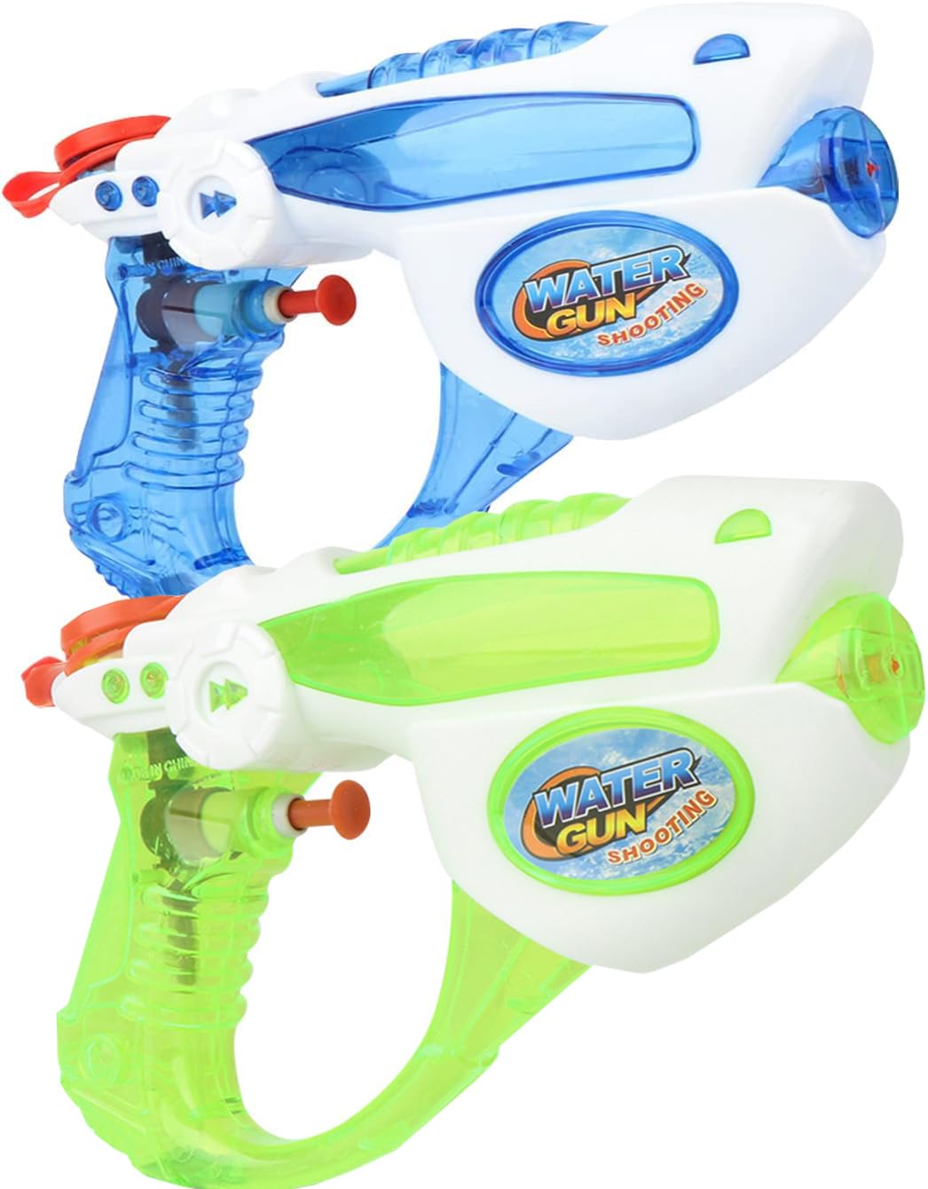 2 Pack Water Gun for Kids Adults, Squirt Guns, Super Ideal Gift Toys for Summer Outdoor Swimming Pool Beach Water Fighting (Purple+Blue)