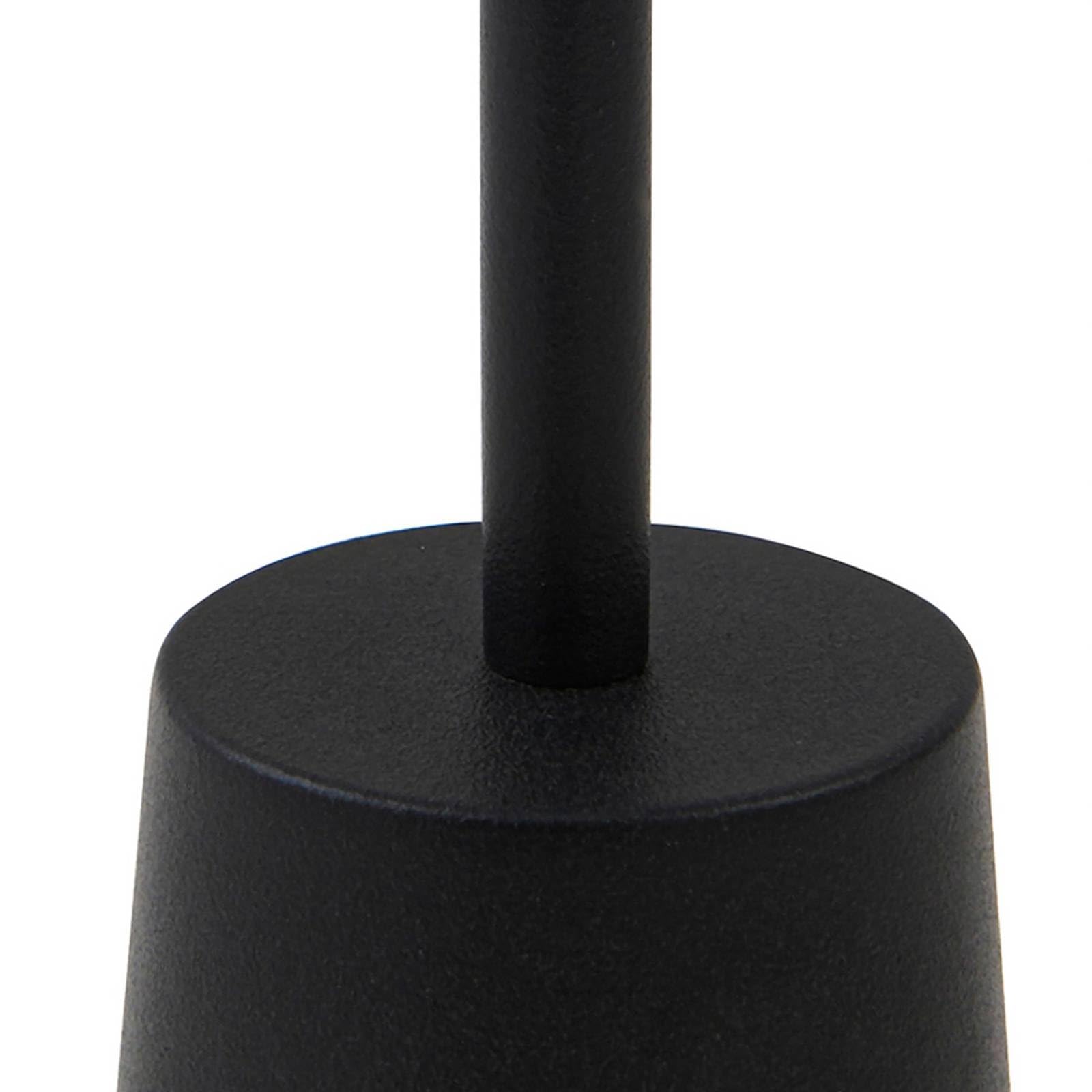 Lindby LED Luminaire de terrasse Noelani à intensité variable (Moderne) en Noir (1 lampe,à)