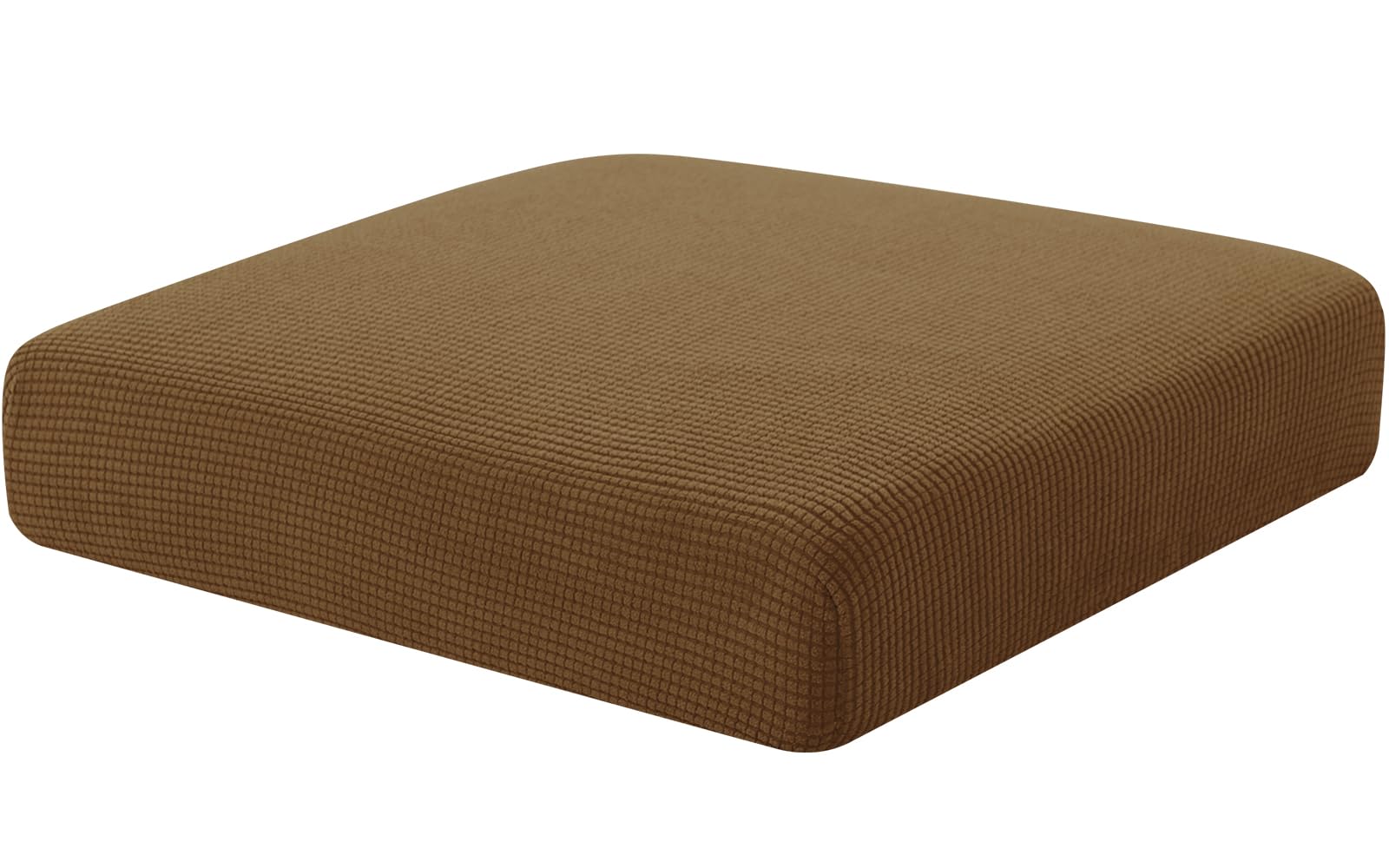 HokwayStretch Couch Cushion Slipcovers Reversible Cushion Protector Slipcovers Sofa Cushion Protector Covers(Coffee,Small)