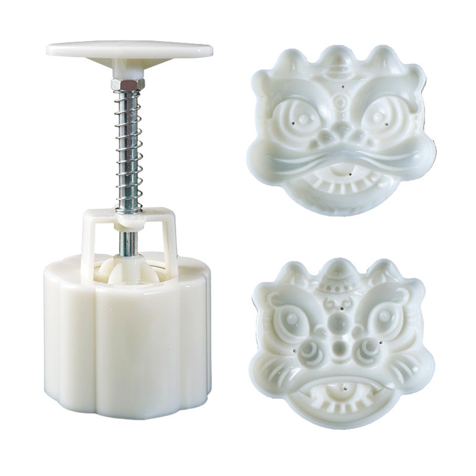 Tsophreniq 75g Molds Shaped Stamps Cakes Baking Gadgets for Mid-Autumn Festival Baking Pastry Tools for Pies