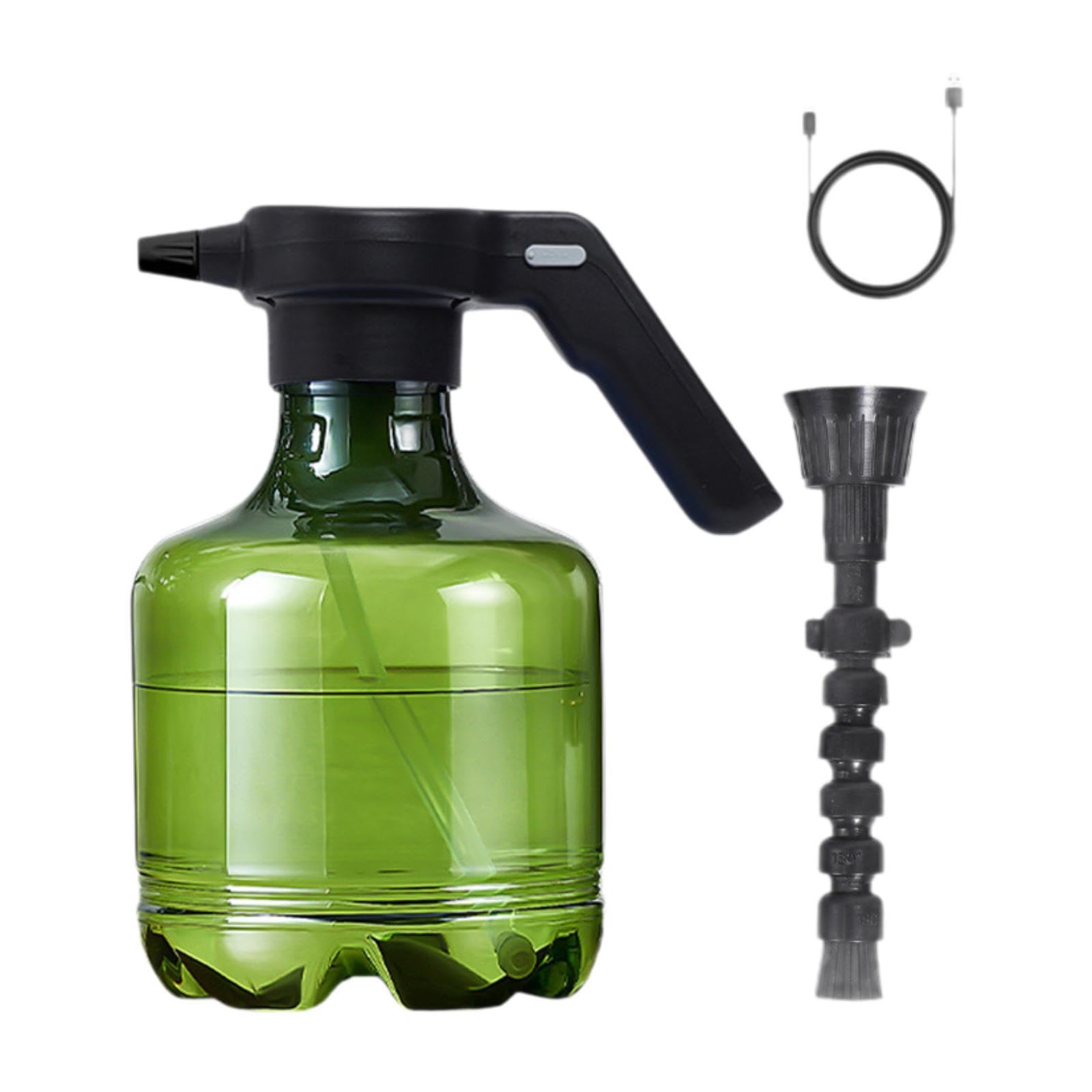 Vaporisateur électrique de 3 litres pour Jardin, avec Buse, pour Plantes D'intérieur et D'extérieur, Vert