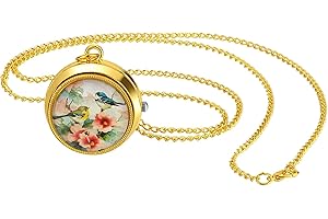 Captivating Vintage Pocket Watch Necklace: A Timeless Keepsake for Women