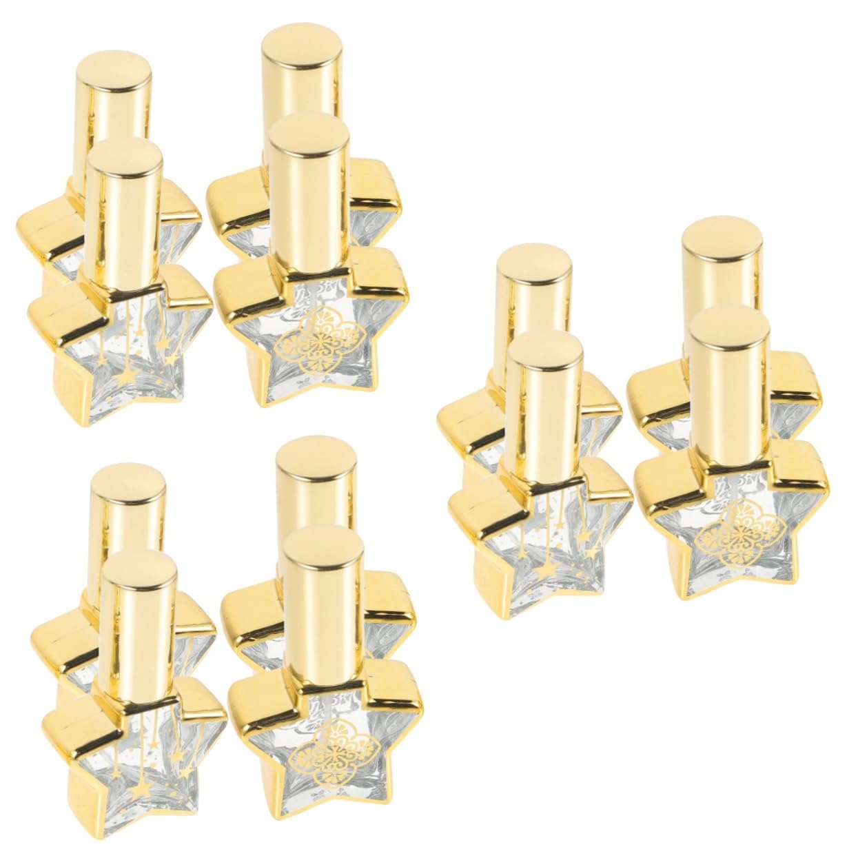 minkissy 3sets Parfüm Dispenser Flasche 8ml Glas Zerstäuber Parfüm Container Sprayer 4 Stücke * 3