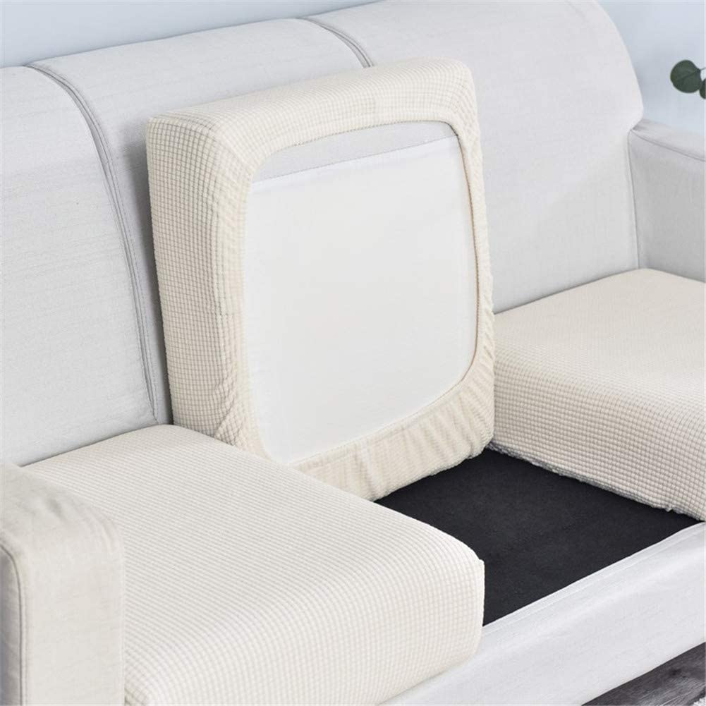 WEJOY Sofa Seat Cushion Cover, Stretch Seat Cushion Protector, Elastic Cushion Cover, Cover Cover for Sofa Seat Cushion, Non-slip Fabric Tartan