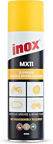 mx11- Inox Cadena y freno cleaner- 500 g Generador de aerosol