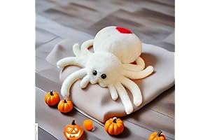 White Spider Plush - The Spookiest Huggable Friend