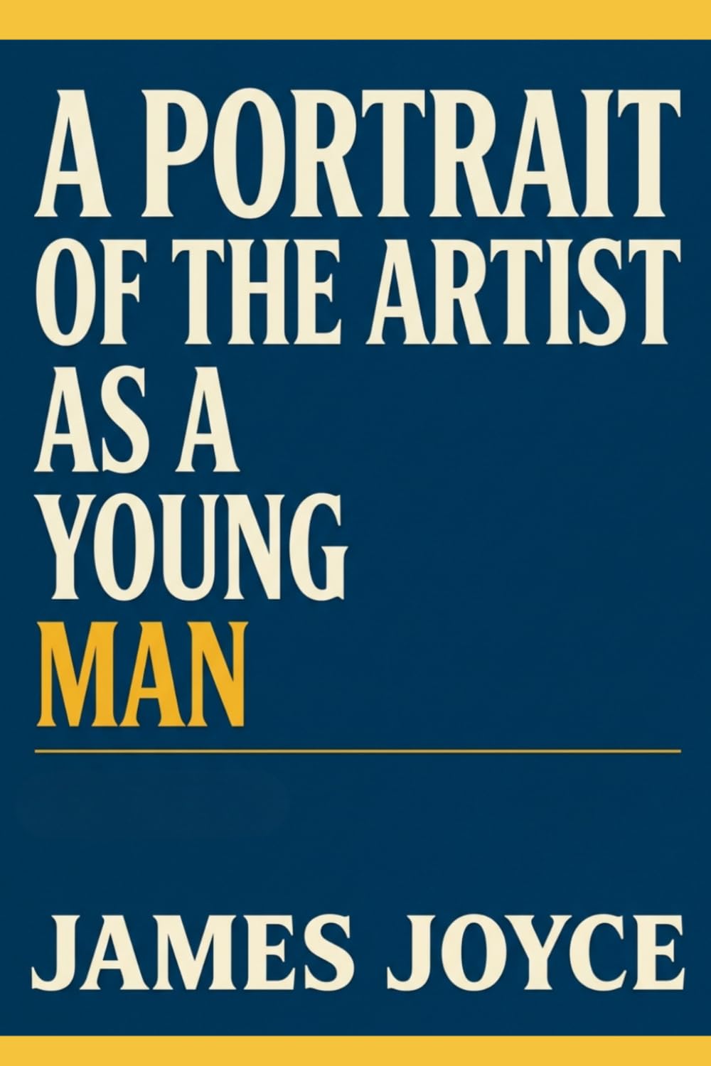 A PORTRAIT OF THE ARTIST AS A YOUNG MAN