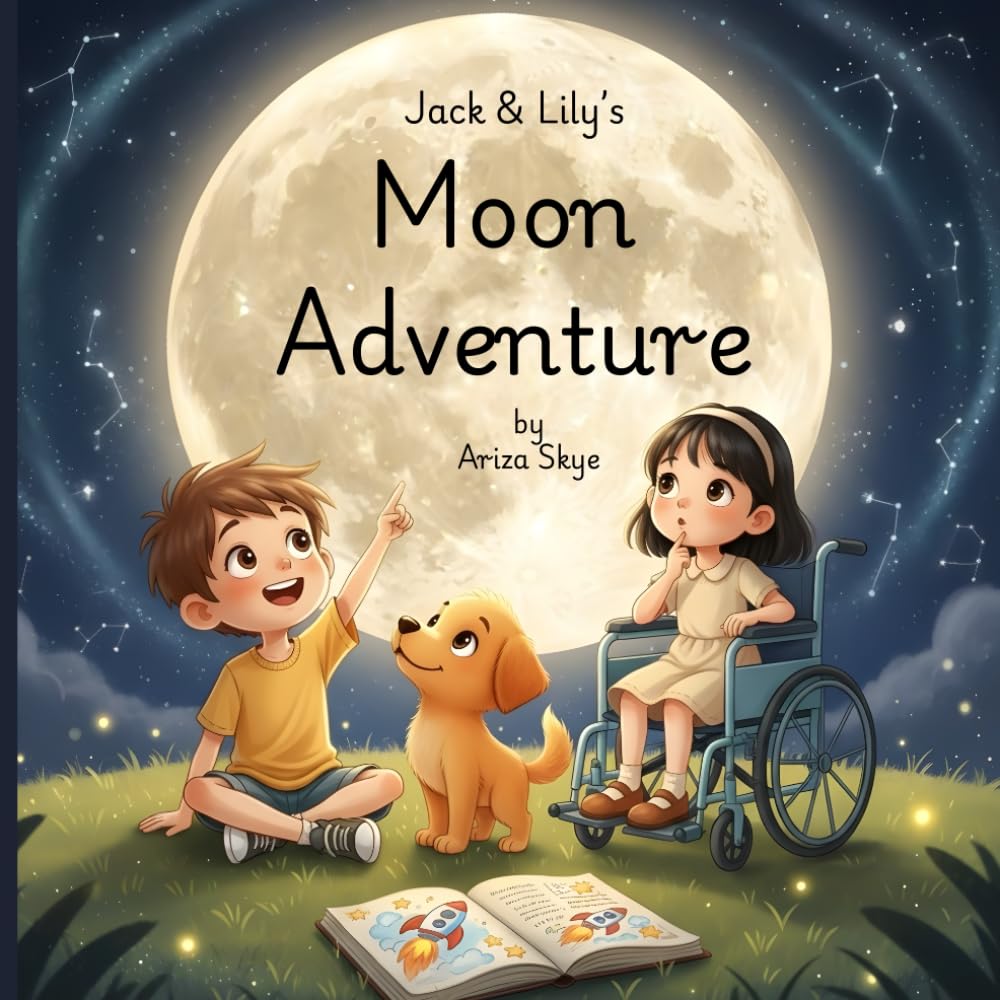 Jack & Lily's Moon Adventure: A Gentle Children's Story Celebrating Friendship, Inclusion, and Big Dreams