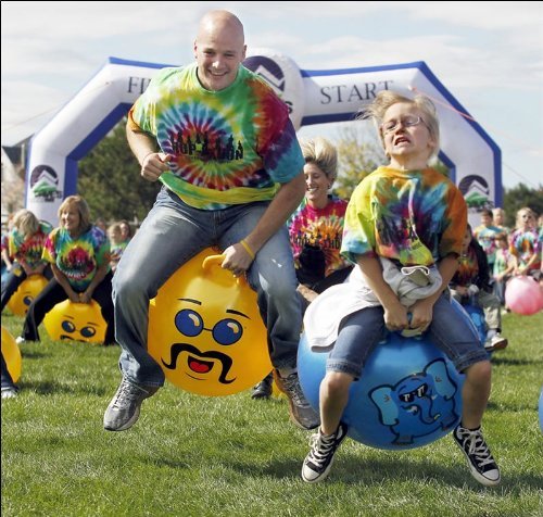 inflatable hopper ball