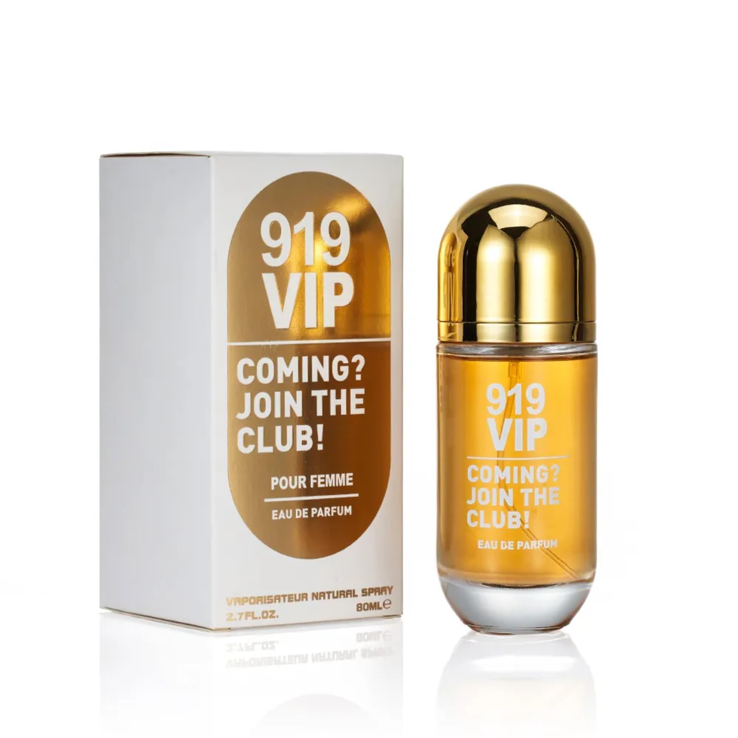 919 VIP Pour Femme 85ml 香水 New 919 VIP women's Eau De Parfum, 2.87 Fl. Oz/85ml women's