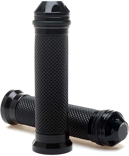 Miniatura 3 de Empuñaduras de mano para motocicleta de 78 pulgadas, agarre universal de goma de gel CNC con extremo de barra para manubrio de 78 pulgadas, ATV