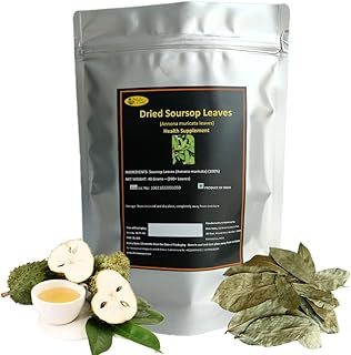 Vedic Circle Soursop Leaves 200+ Leaves | Shade Dried | 100% Pure & Natural | No Preservatives | Graviola Annona Muricata...