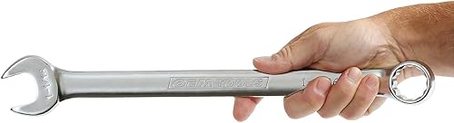 Miniatura 9 de OEMTOOLS 23993 Juego de llaves combinadas de 14 piezas, juego de llaves SAE de 14"-1-18", llaves Posi Grip, extremo abierto de acero tratado