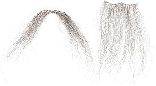 BESTOYARD Halloween Decoration, 1 Set beard fake mustache decorative mustache makeup costume props elder stickers halloween