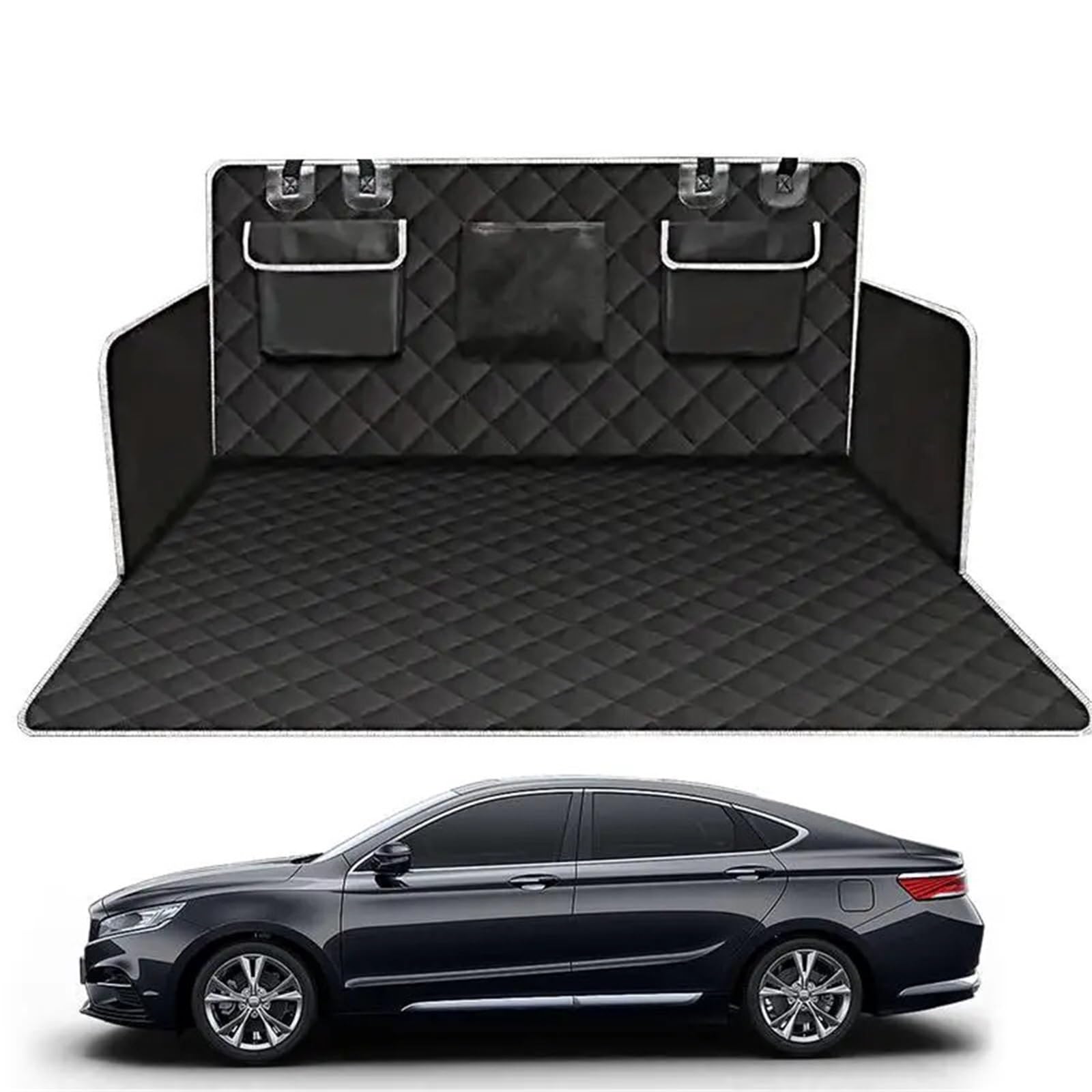 Wykładzina bagażnika dla zwierząt domowych Mata wykładzinowa bagażnika Oxford Cloth Pet Seat Mata wykładzina bagażnika Mata antypoślizgowa