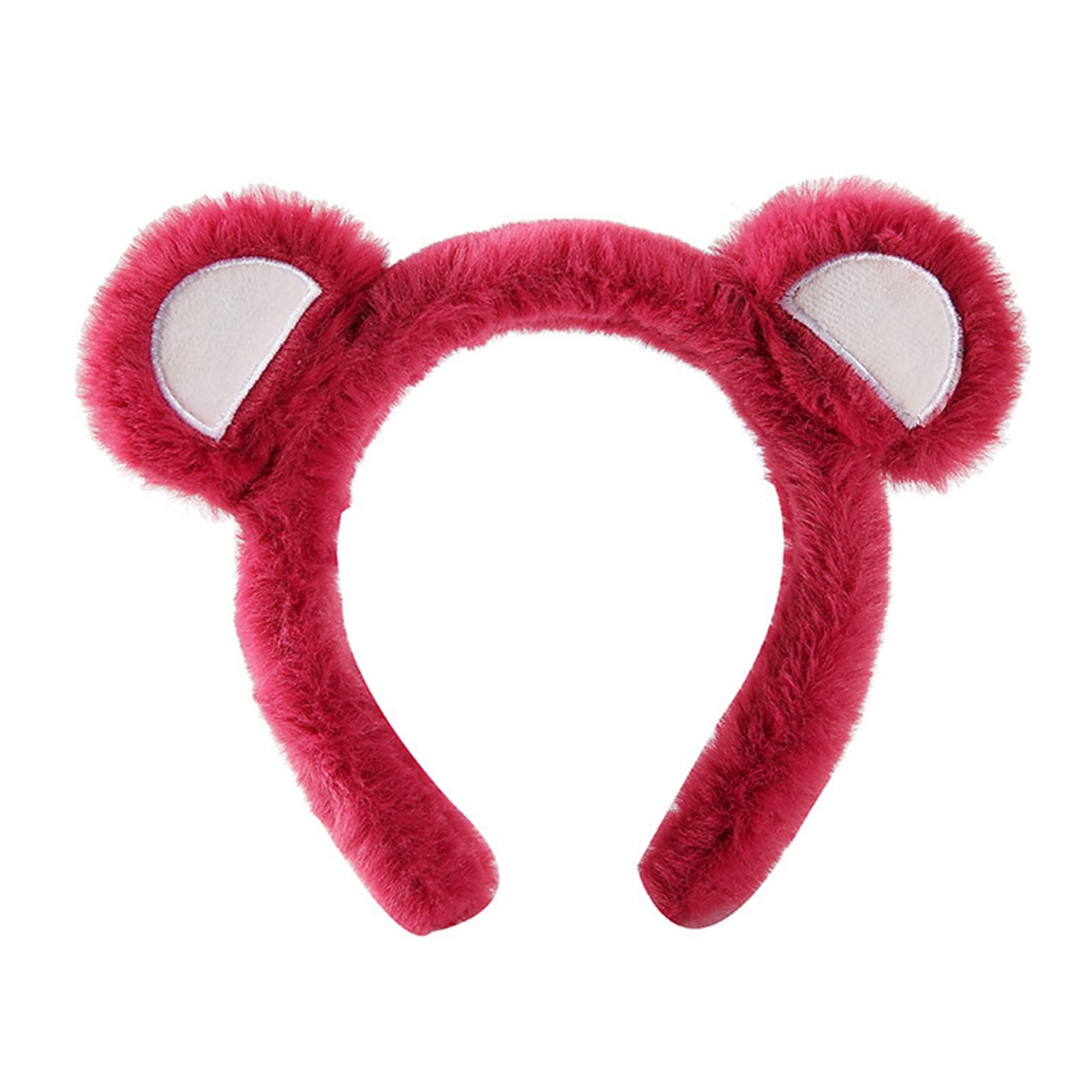 matumou Bear Ears Headband Halloween Christmas Cosplay Fluffy Hair Band Ears Headwear Costume Accessory