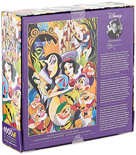 Ceaco 3377-12 Disney Fine Art Collection- Enchantment Of Snow White - 1000 Piece Jigsaw Puzzle thumb #1