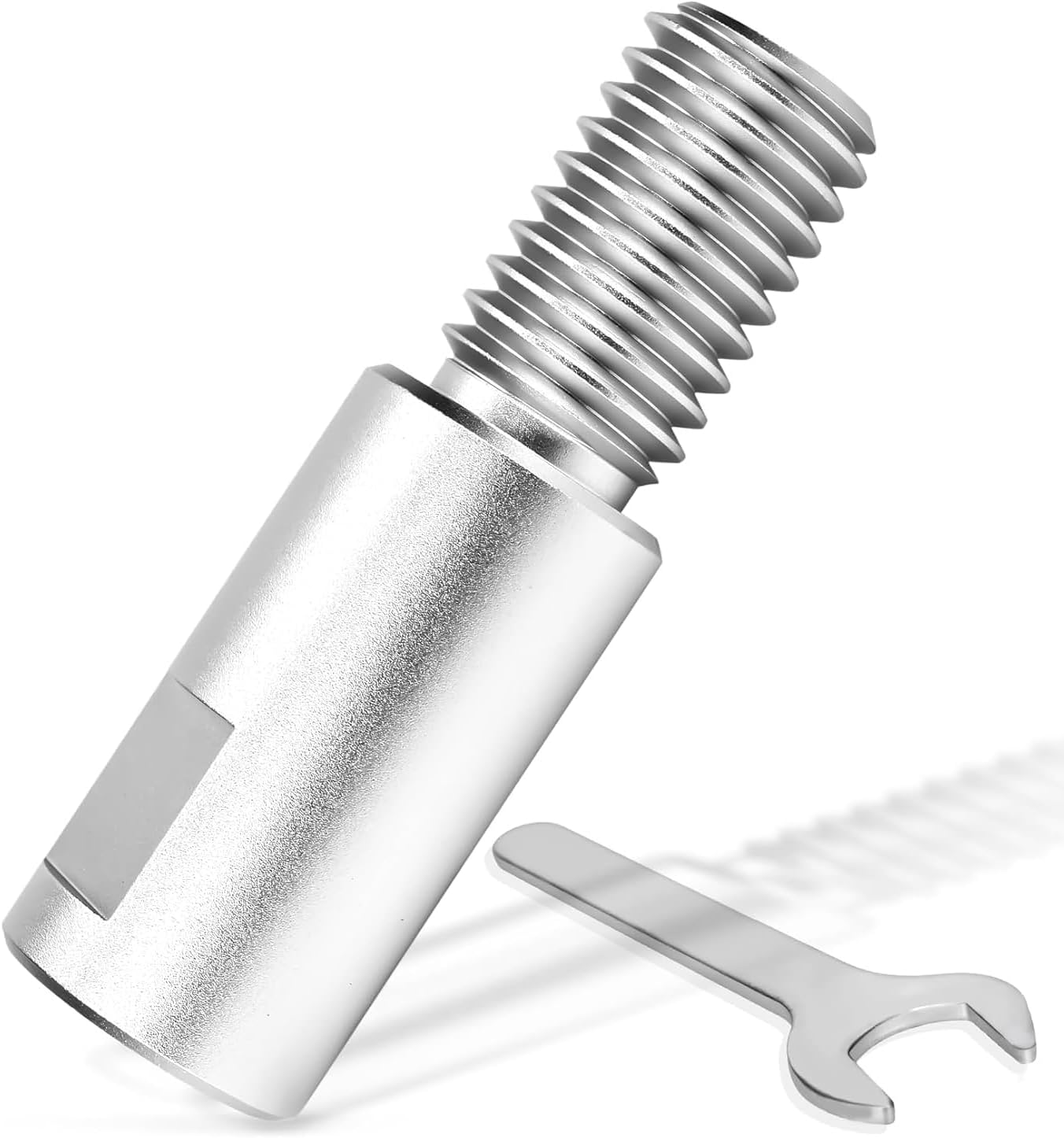 5/8"-11 Airway Buff Extender,Upgrade Angle Grinder Extension Rod Compatible with Universal Angle Grinder Attachments,Aluminum Wheel Polishing Kit,Buffing Machine Accessories