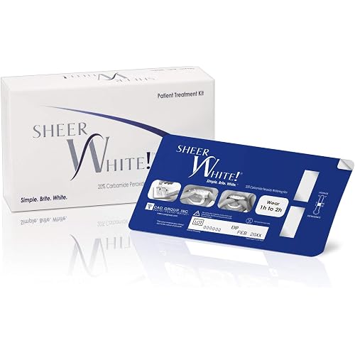 Teeth Whitening Strips - Sheer White! 20% Professional Teeth Whitening Strips Films Kit