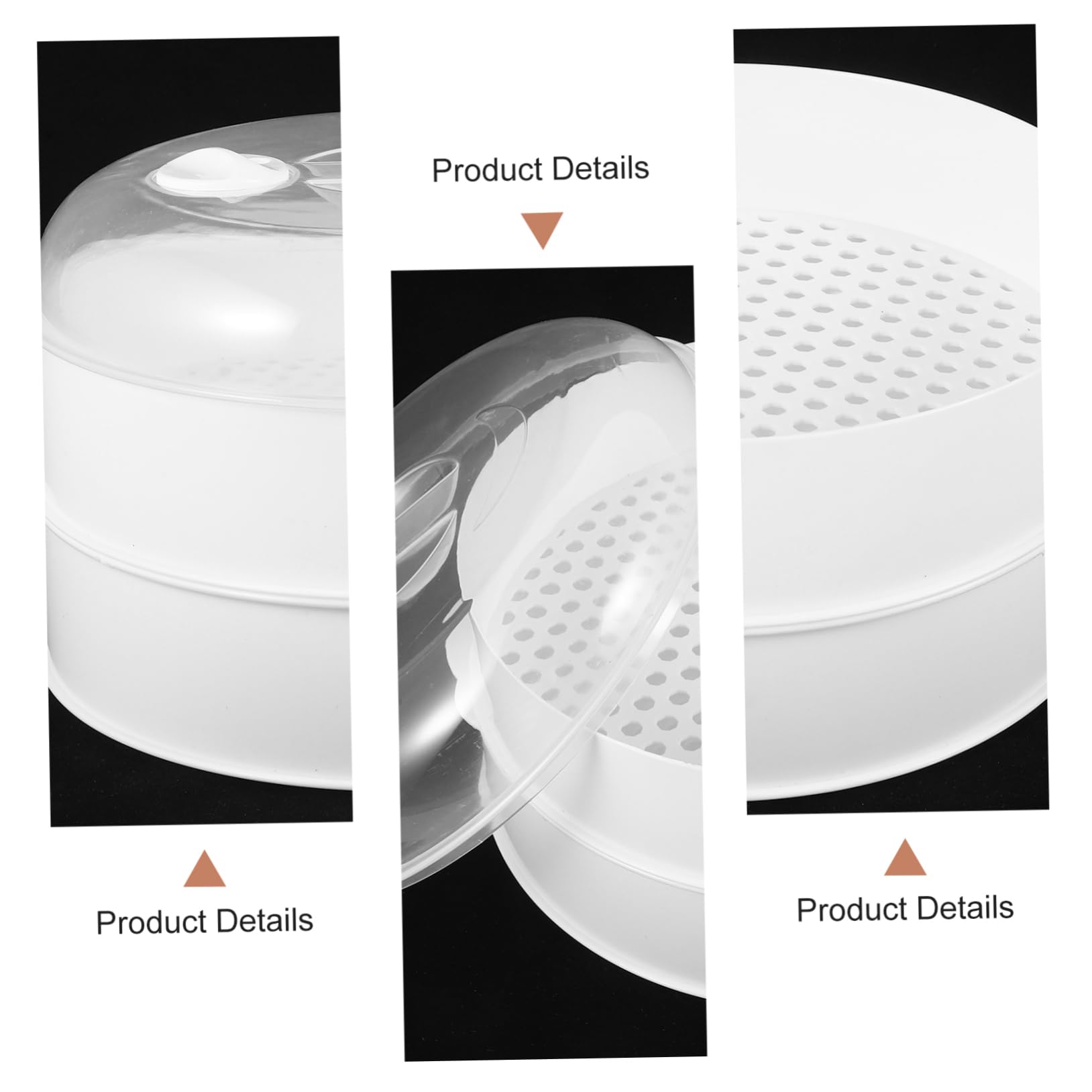 TOPBATHY 2 Sets Mikrowellen Dampfgarer Mikrowellengeeignete Ramen Schüssel Doppelkessel Dampfgarer Kochen Mini Kochgeschirr Mikrowellenschale Großer Dampfgarer Mikrowellen Nudelmaschine