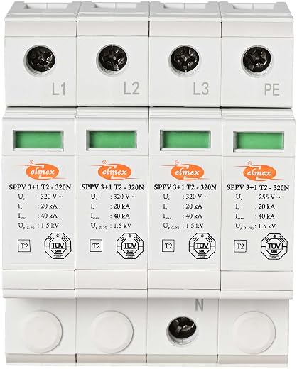 Type 2 AC Surge Protection Device - 320V 3+1