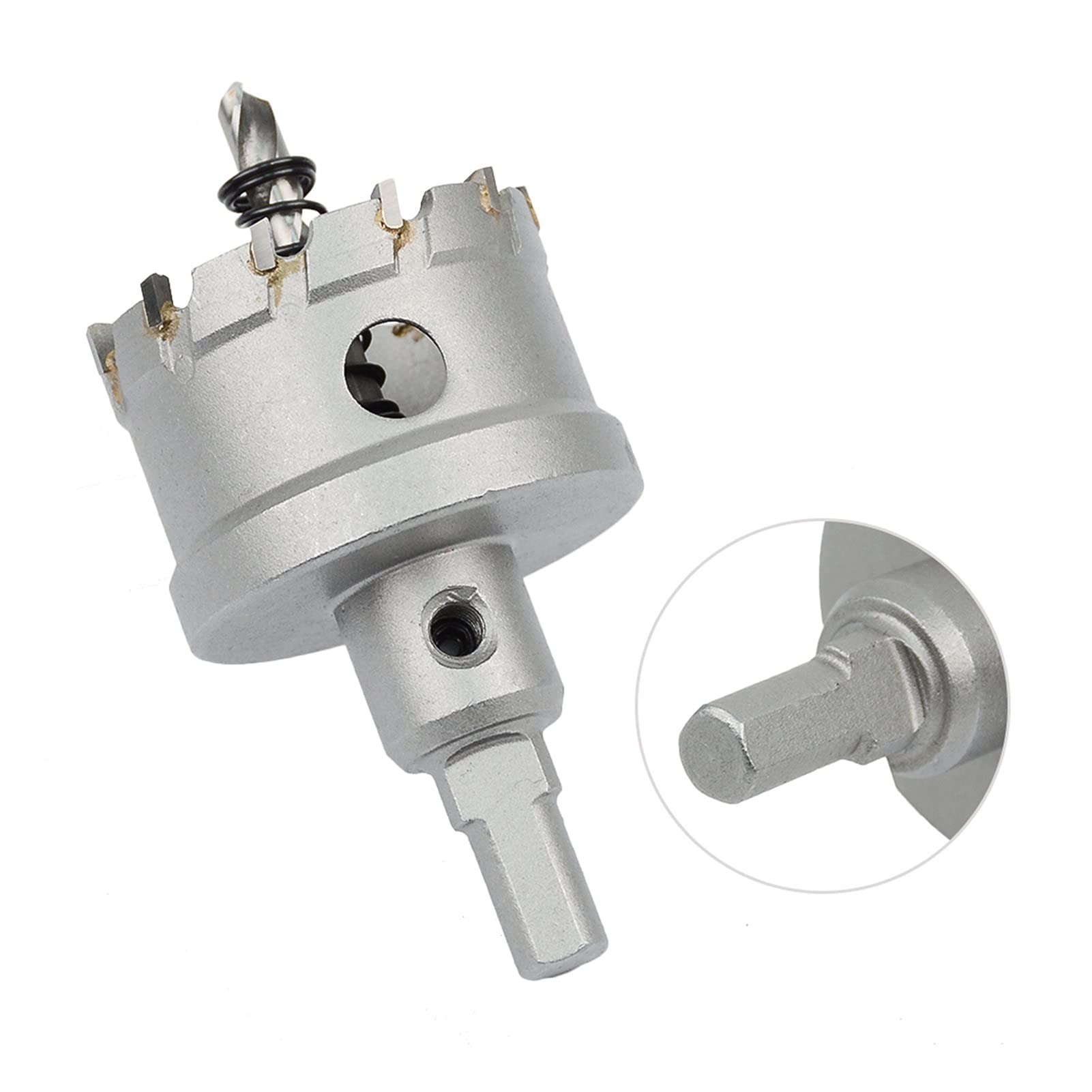 12-200mm TCT Scie Trépan Forets Métal Scie Carbure Alliage Ouvre-Trou pour Acier Inoxydable Alliage Métal Forage (Hole Diameter : 60mm)