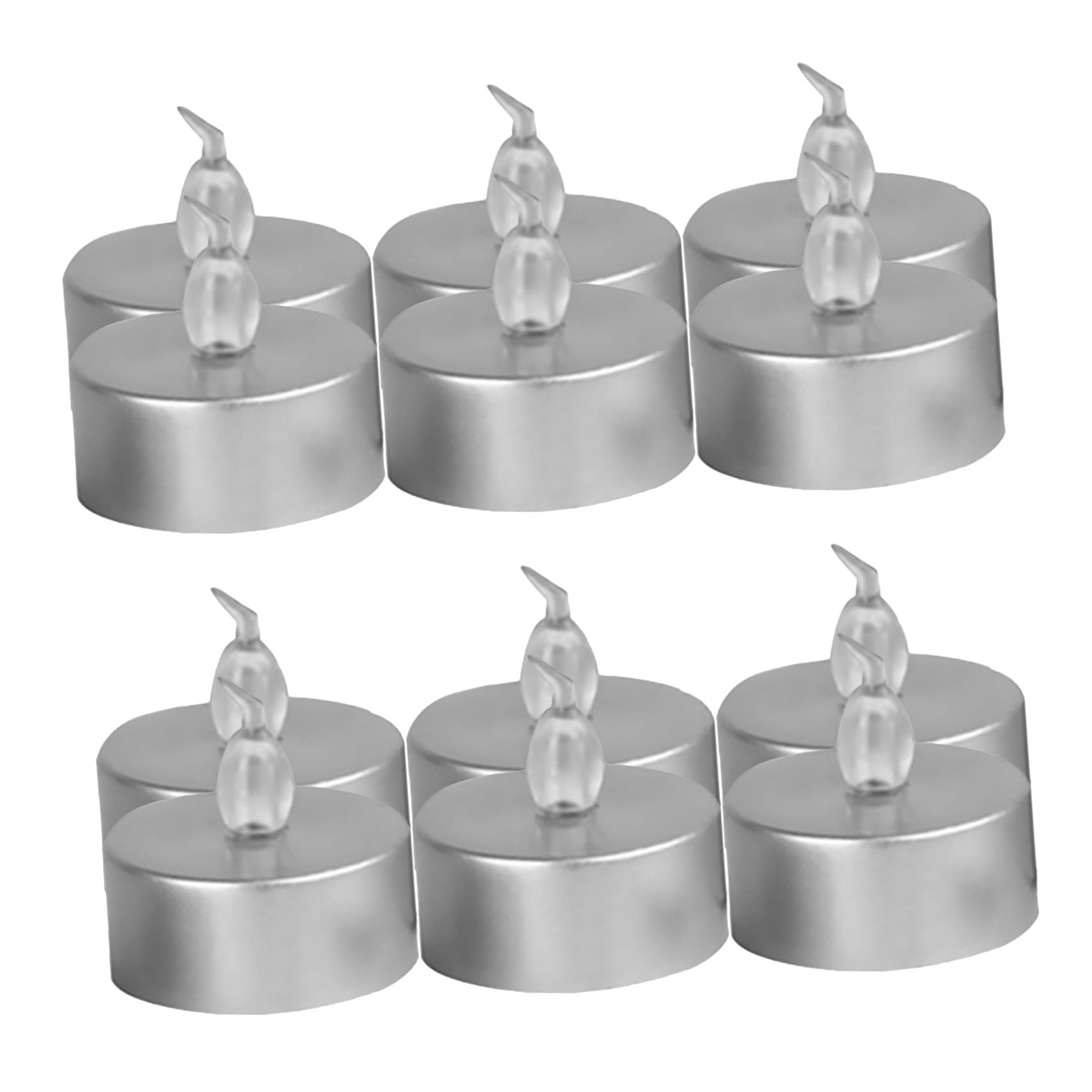 Lámparas compactas portátiles de velas LED sin llama para regalar en aniversarios 8