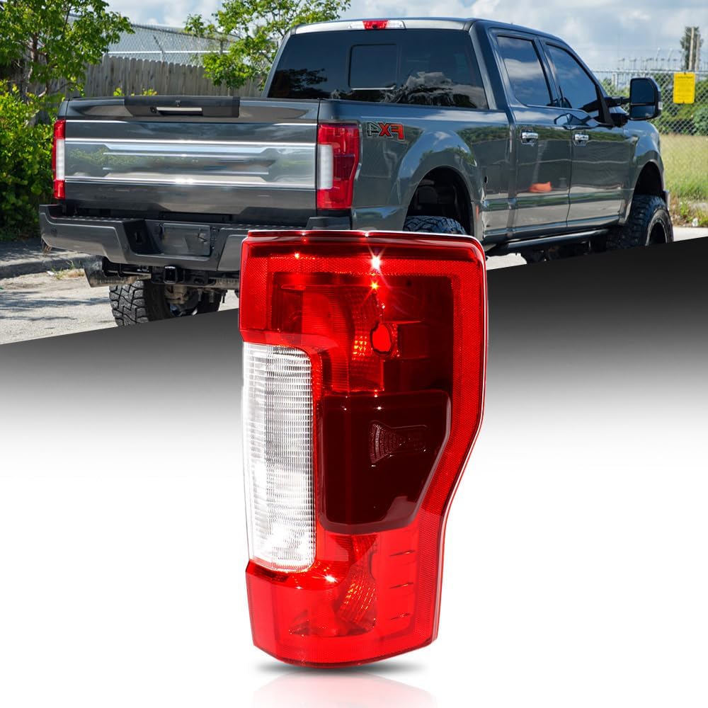 Passenger Side Tail Light Lamp Rear Lamp Light W/O Bulb For Ford F250 F350 F450 F550 Super Duty 2017 2018 2019 | Halogen Type With Blind Spot | KC3Z13404C