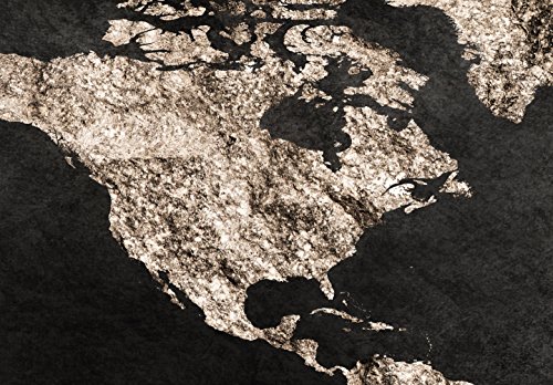 Murando Quadro Mappamondo 135x45 cm 1 pezzo Stampa...