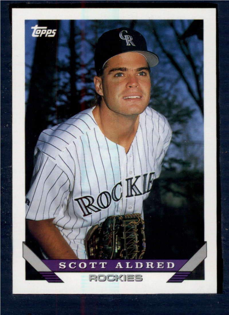 Amazon.com: 1993 Topps #463 Scott Aldred NM-MT Colorado Rockies
