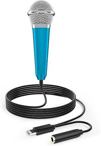 Miniatura 15 de 2 piezas mini micrófonos para iPhone iPad pequeño ASMR micrófono pequeño para grabación de voz y video, canto, vlogging, YouTube, dos micrófonos