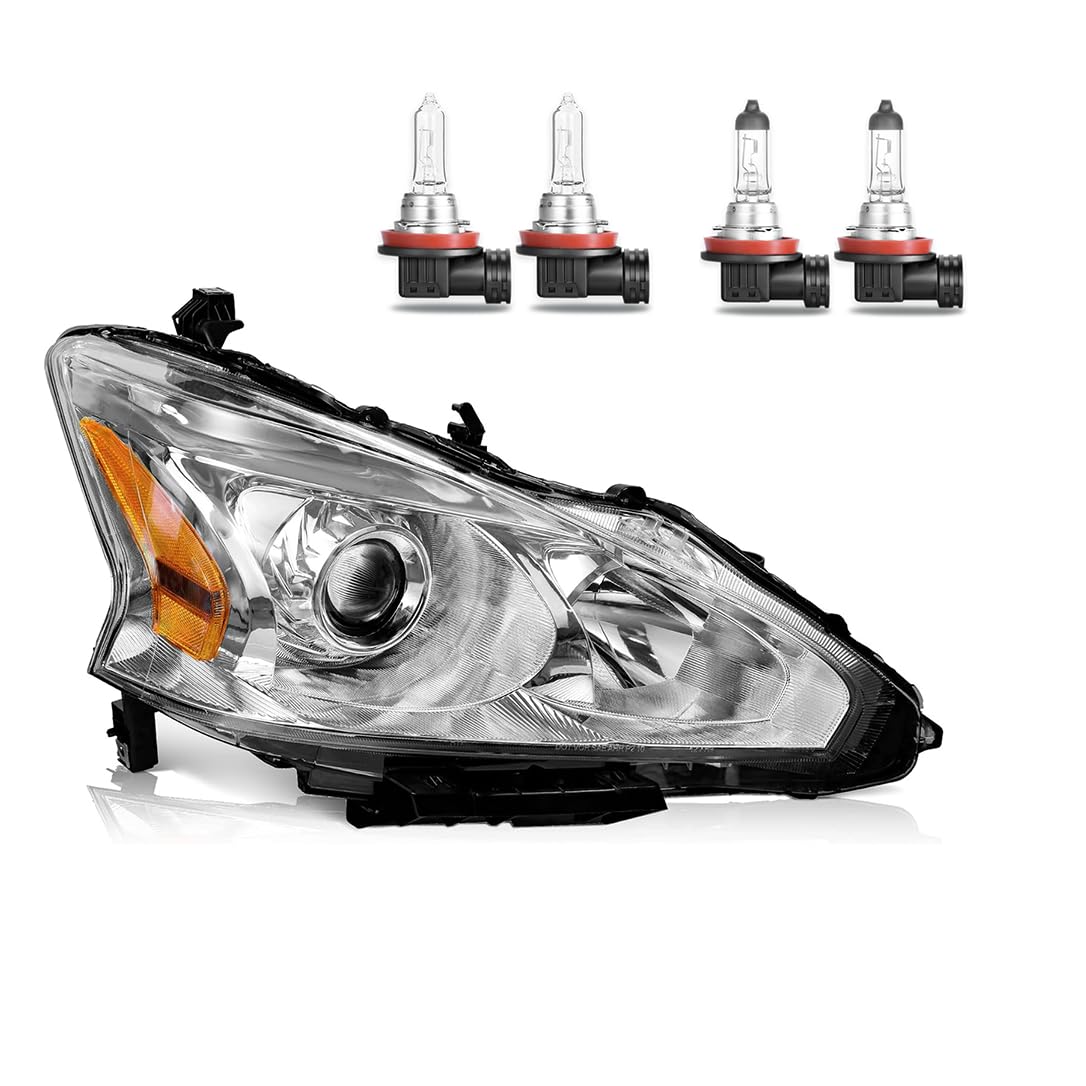 Photo 1 of KarSpareHub Halogen Headlights for 2013-2014 2015 Nissan Altima 4-Door