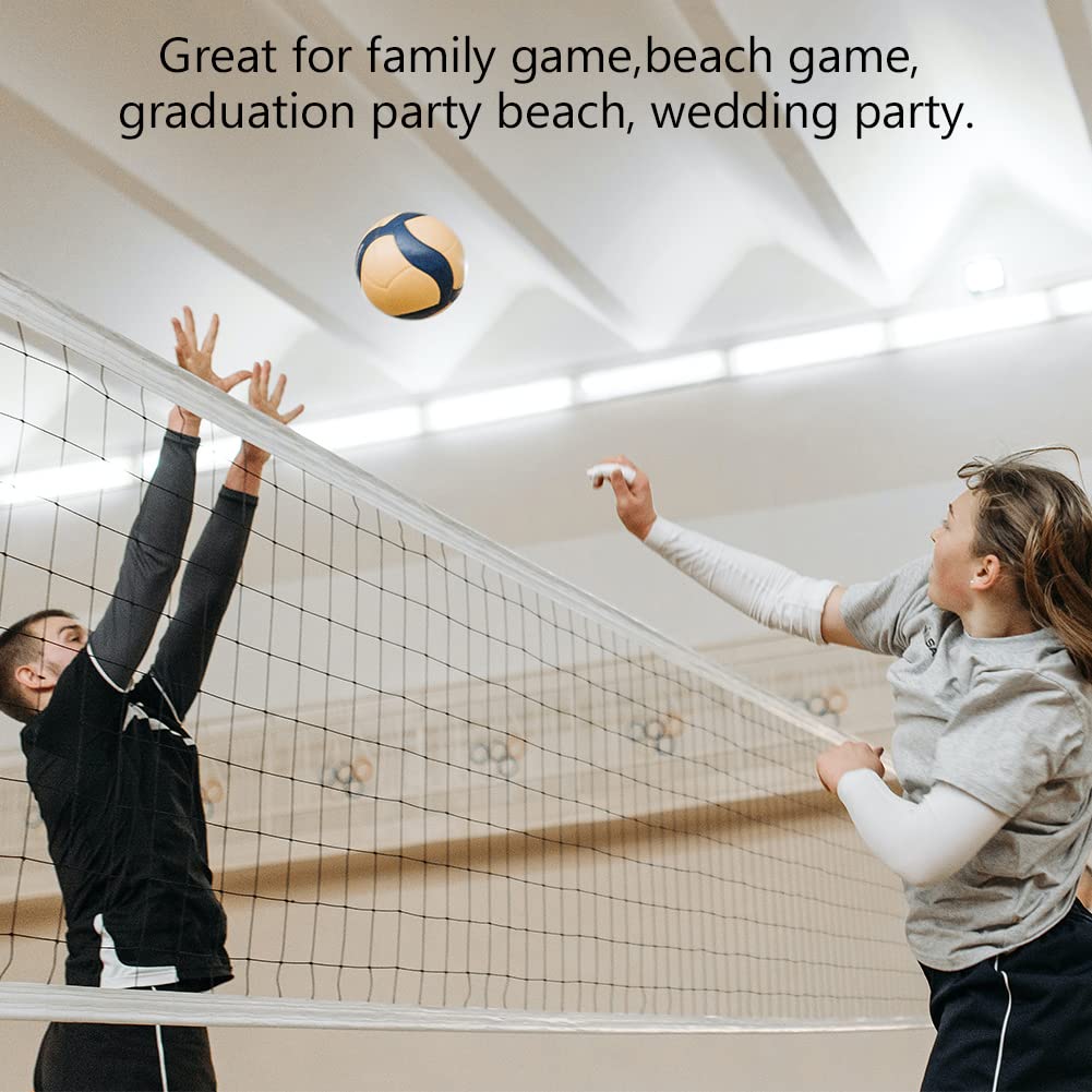 Rete da Pallavolo 9,5m X 1m Pallavolo Netto portatile Rete da Beach Volley Rete Sportiva all'aperto