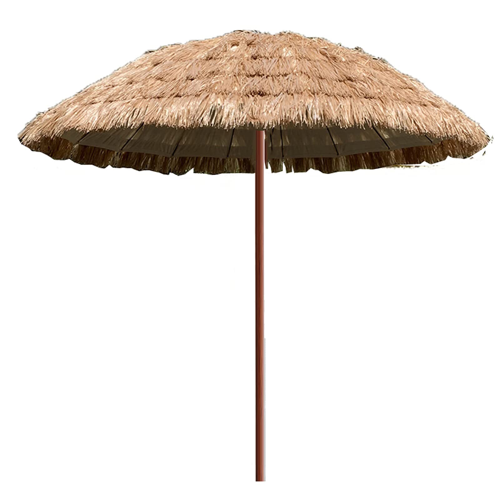 GLETSF Outdoor Garden Parasols Round Garden Parasol, Sunshade, Outdoor Patio Umbrella With Crank For Cafe Beach Pool, 6 Sturdy Ribs Good (Green A),Green-A