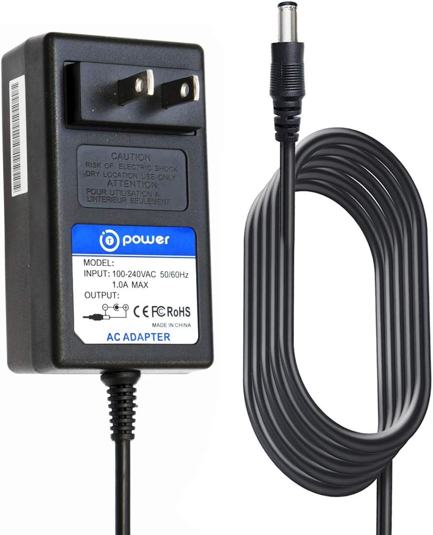 T POWER 9v~12v (6.6ft Long Cable) Ac Dc Adapter Compatible with X Rocker Pro Series H3 51259 Video Gaming Chair 51231,51396 & V Rocker 5130301 SE Power Supply Cord Charger