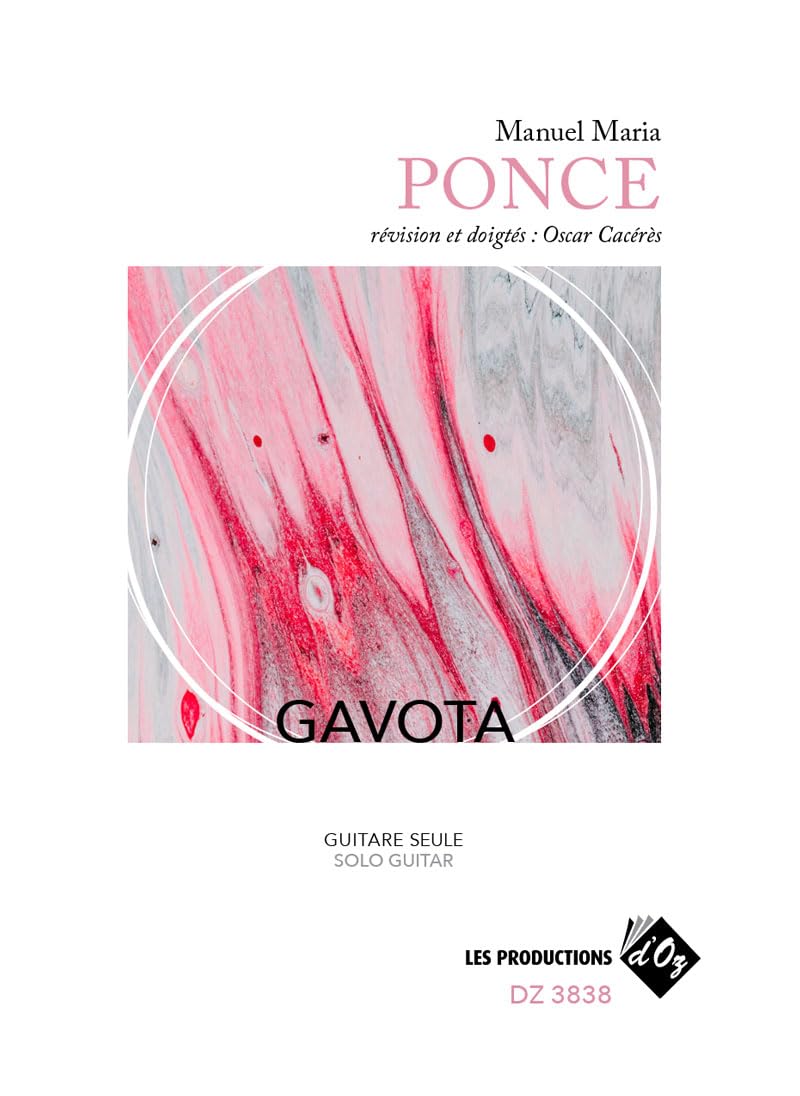 Gavota. Guitar Solo.
