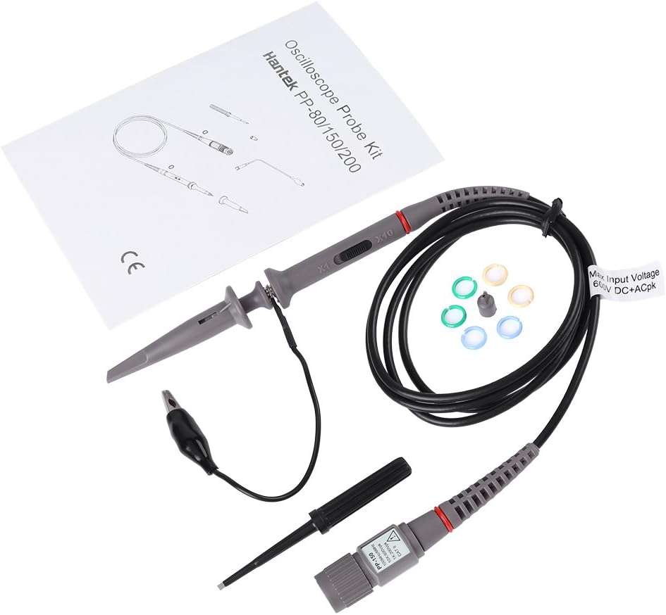 Oscilloscope Probe, PP150 100MHz 1X 10X Oscilloscope Probe