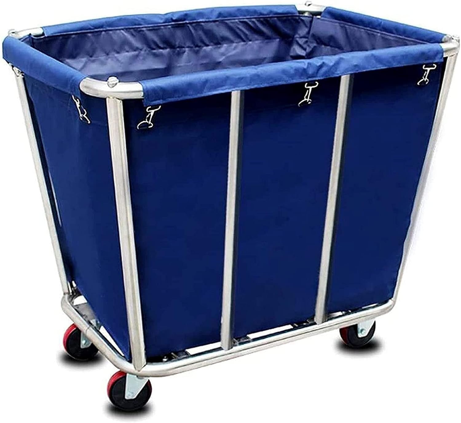 Laundry Basket with Wheels 350 L, Laundry Sorter, Large Commercial