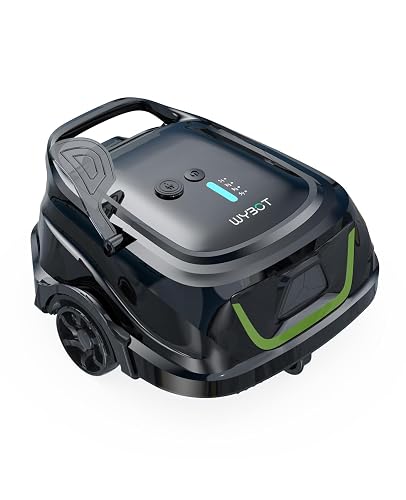 WYBOT A1p Robot Piscine Intelligent, Double Filtration, Autonomie 120 Min,