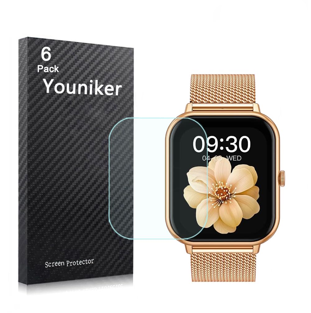 Pellicole Protettive Per Smartwatch TAOLOON 1,91" - 6 Pezzi, Antiurto E Antigraffio - Foto 3