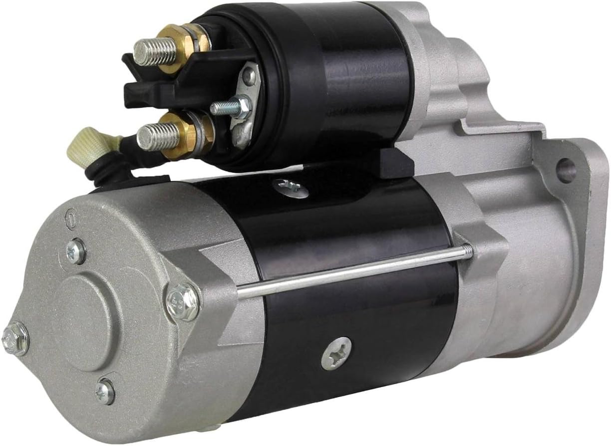 RAREELECTRICAL New Starter Motor 12 Volt Cw 10 Tooth Plgr Compatible with 2008-2013 John Deere 5083E 5093E 5095Mh 5101En Farm Tractor Jd Powertech 4.5L Diesel 2.8Kw Re543483 11.131.294 Se502913 4-Cyl