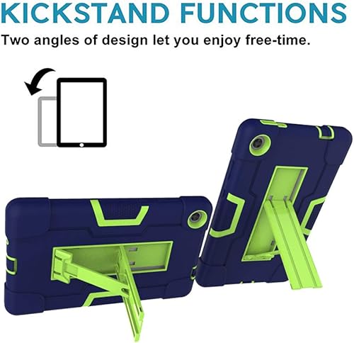 Miniatura 4 de FIEWESEY - Funda para Lenovo Tab M8 de 8 pulgadas Gen 3 2022, híbrida resistente, a prueba de golpes, funda protectora resistente con soporte para