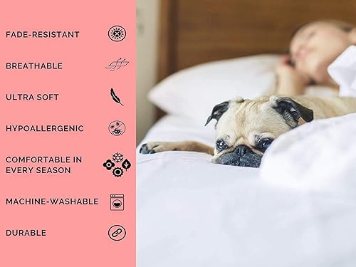 Miniatura 3 de Funda de edredón King con cierre de cremallera, juego de edredón de 3 piezas de 1000 hilos 100% algodón egipcio de fibra larga, funda de edredón