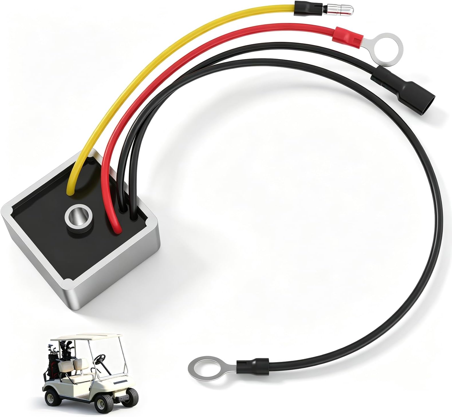 Panglong Club Car Voltage Regulator for DS Carryall Gas 102711201 1015777