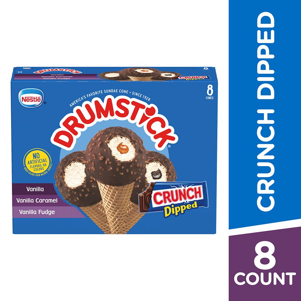 Buy Drumstick Dipped Variety Pack, Vanilla Fudge, Vanilla Caramel