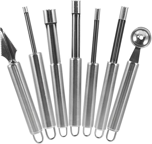 Miniatura 2 de PRETYZOOM 2 Sets Corer Hand Tools Red Dates Core Remover Kitchen Gadget Metal Removers Cherry Peppers Cherry Pitter Jujube Squeezer Grape Peeler