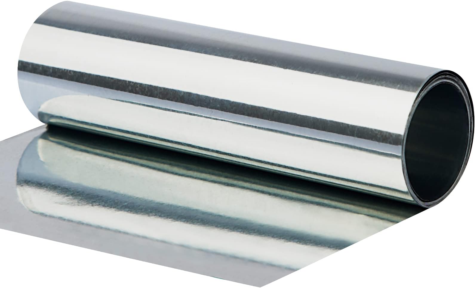 High Purity Zinc Foil, Pure Zinc Zn Sheet Plate Metal Foil Strip for Science Lab DIY Craft Metalworking, 0.07x100x1000mm
