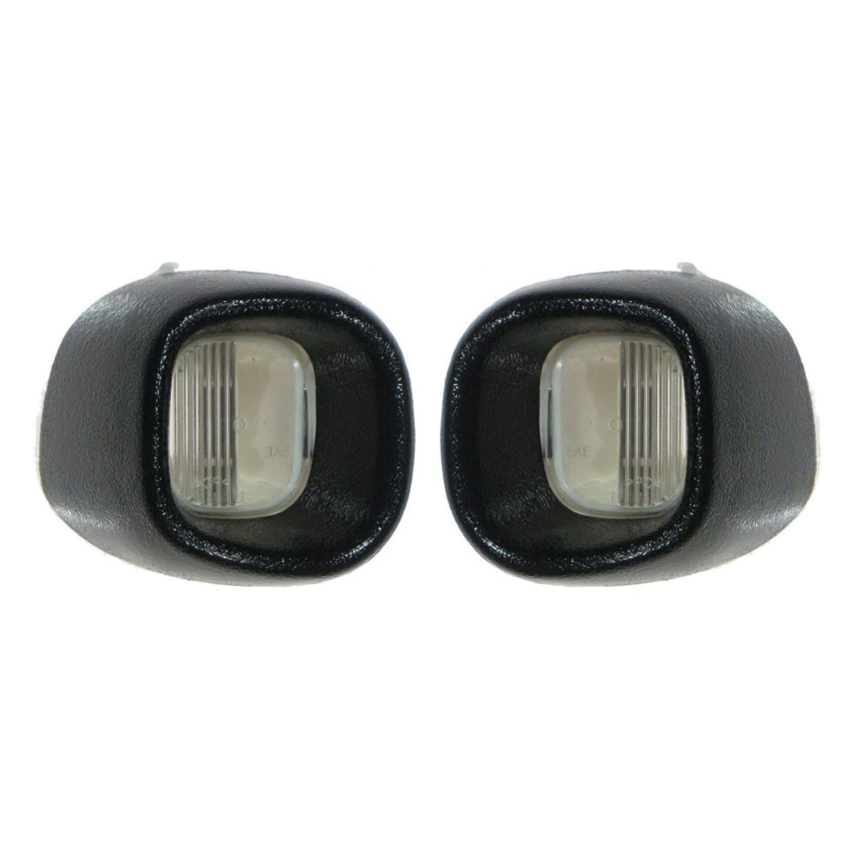 Amazon.com: Tbzieoc License Plate Light Rear Lamp Lens Set Fits 